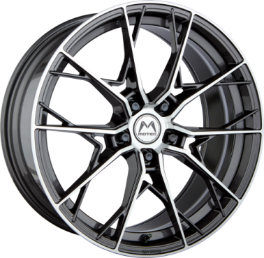 Motec Blaze Gunmetal Poliert