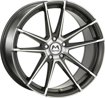 Motec Radical Gunmetal Polished