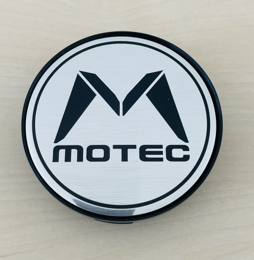 Motec Center Caps silver - new Logo
