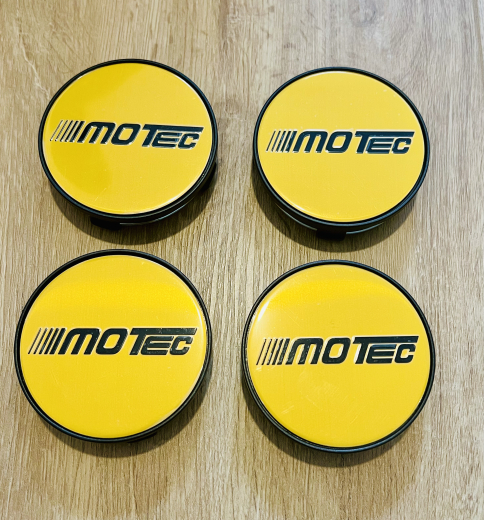 Motec Center Caps gelb