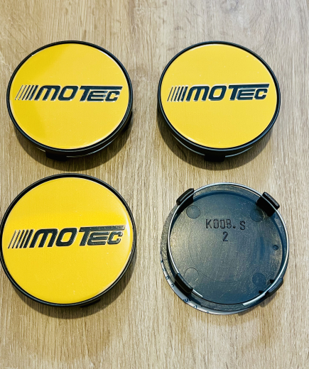 Motec Center Caps gelb