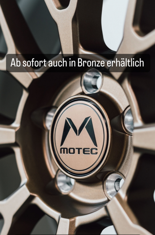 Motec Center Caps bronze - Motec Wheels